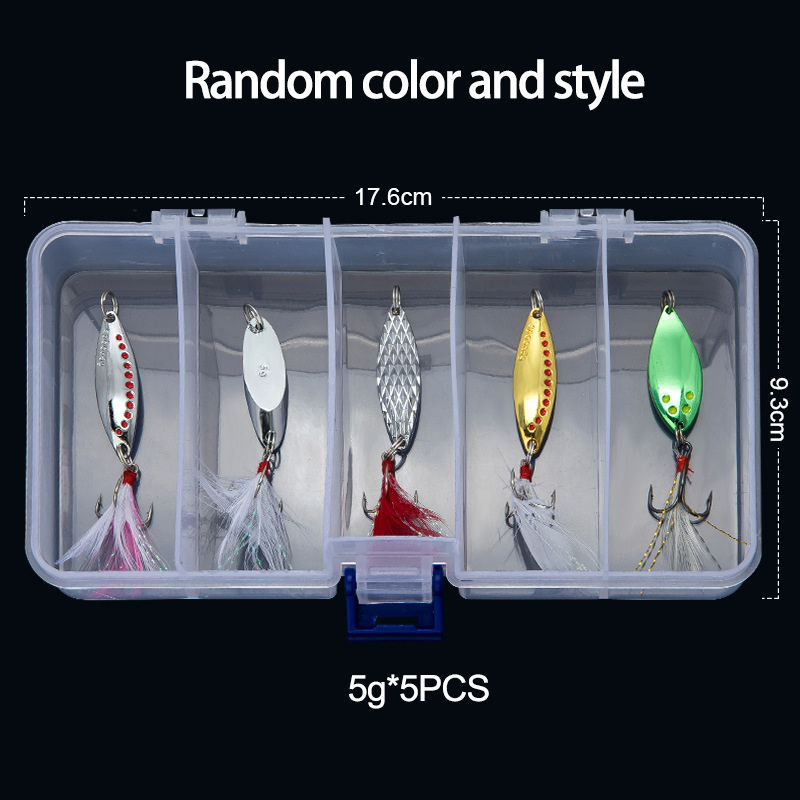 Fishing Lure Spoon - Metalowa łyżka Spinner Fishing Lure 5g