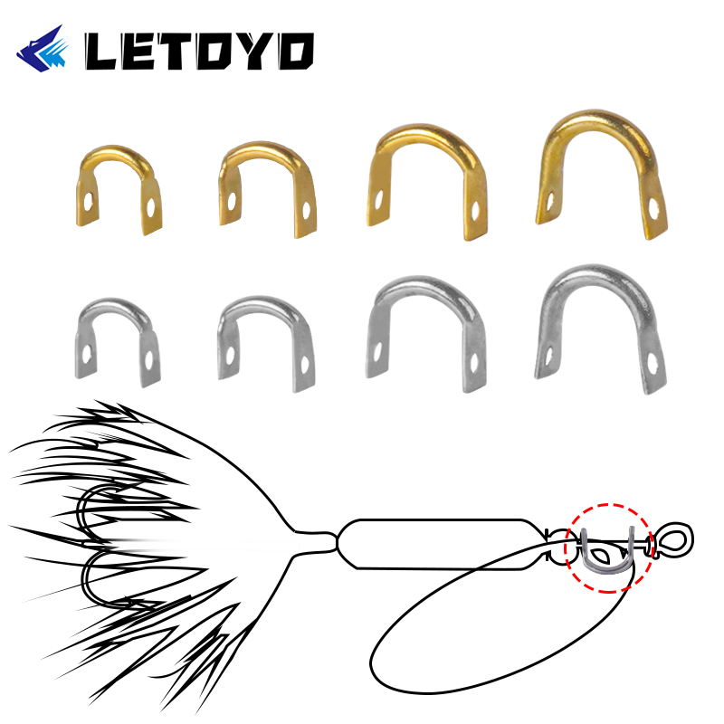 Fishing Lure Kit - LETOYO 100 sztuk składane przeguby w