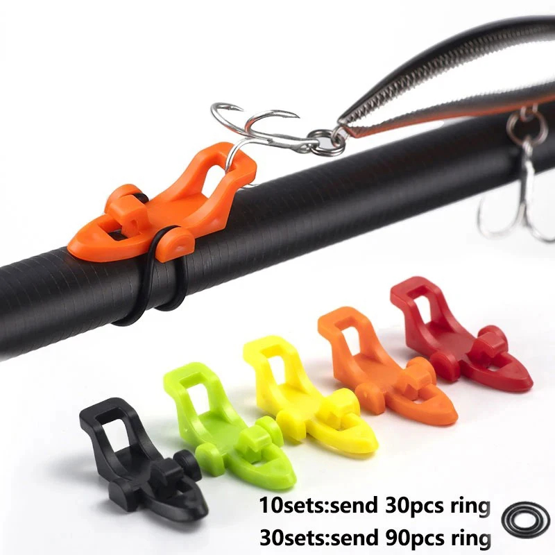 Fishing Lure Jig - 10 szt. Uchwyt na haczyk do