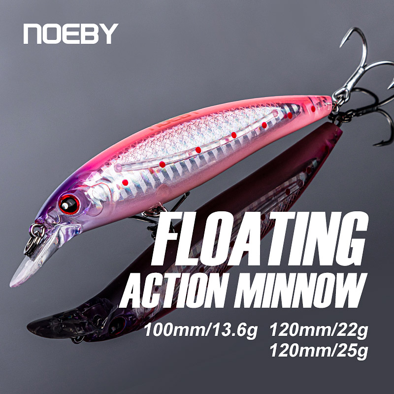 Fishing Lure Jerkbait - Noeby 100mm 14g 120mm 22g Jerkbait