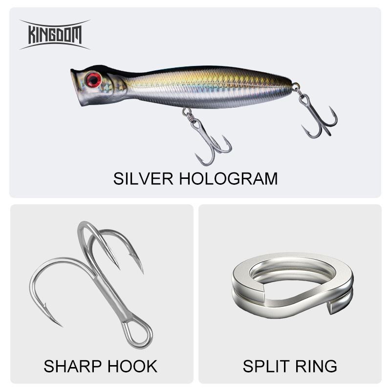 Przynęta wędkarska Kingdom Flo – Fishing Lure Popper recenzja i cena