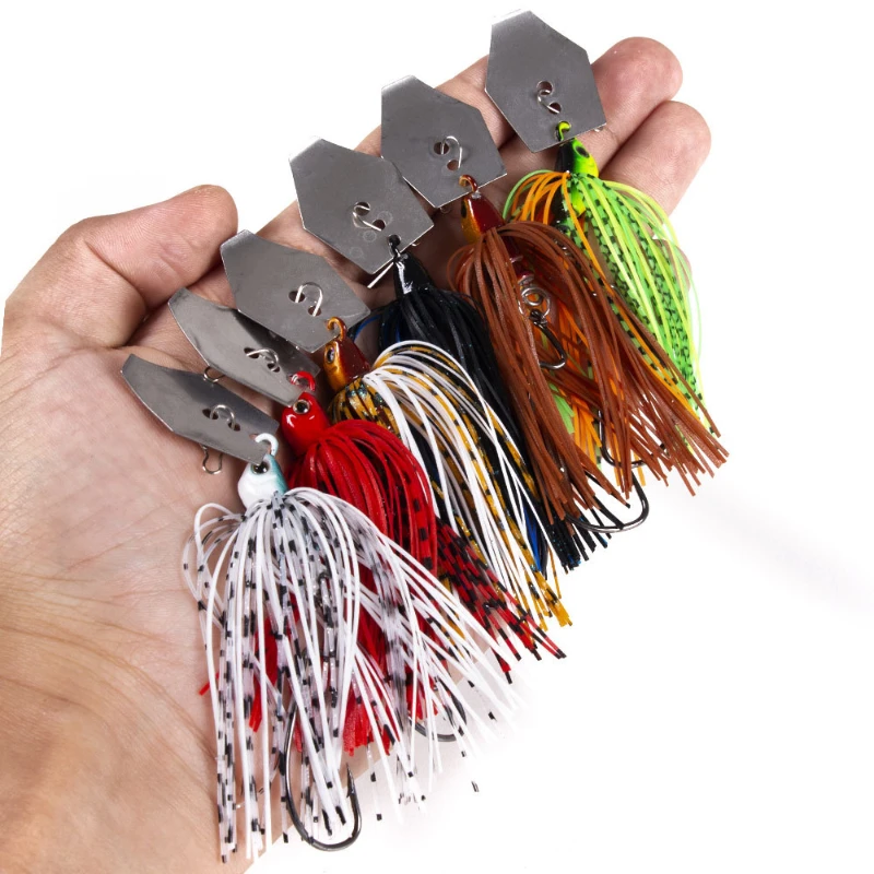 6 sztuk/zestaw Chatterbait zes – Fishing Lure Buzzbait recenzja i cena