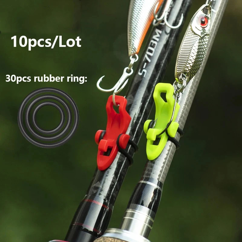 10 szt. Uchwyt na haczyk do wę – Fishing Lure Jig recenzja i cena