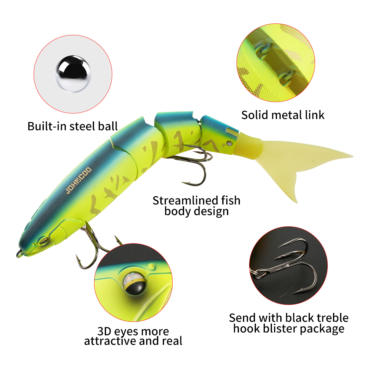 Przynęta wędkarska Johncoo, pr – Fishing Lure Popper recenzja i cena