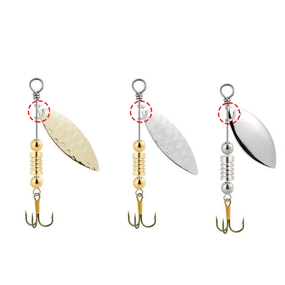 100 sztuk wędkarstwo w kształc – Fishing Lure Spinnerbait recenzja i cena