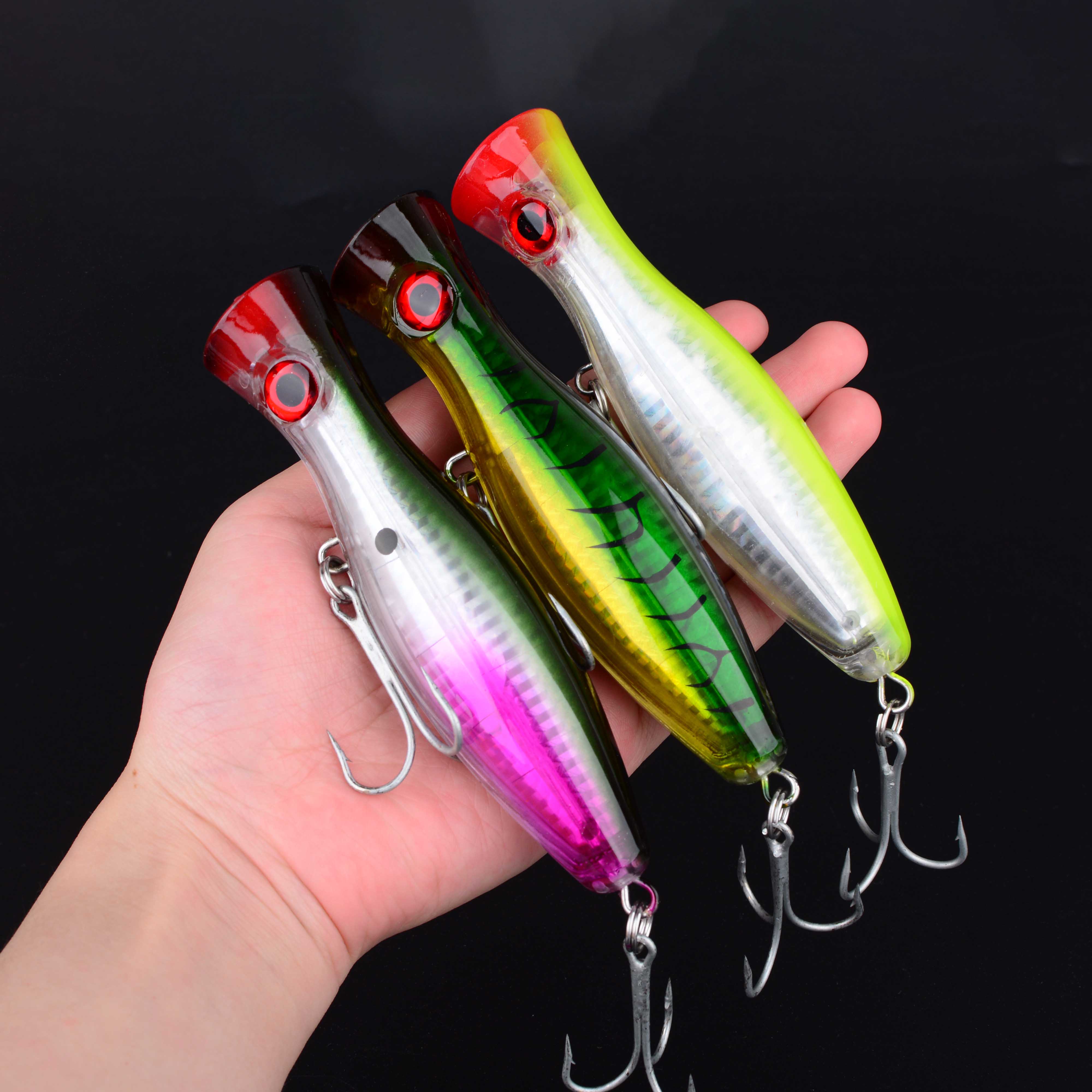 1 szt. 13CM 42g Duży Popper Pł – Fishing Lure Popper recenzja i cena